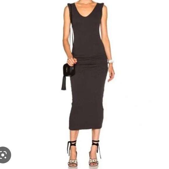 James Perse Twisted Sleeve Tube Dress Size 1 - Picture 1 of 5